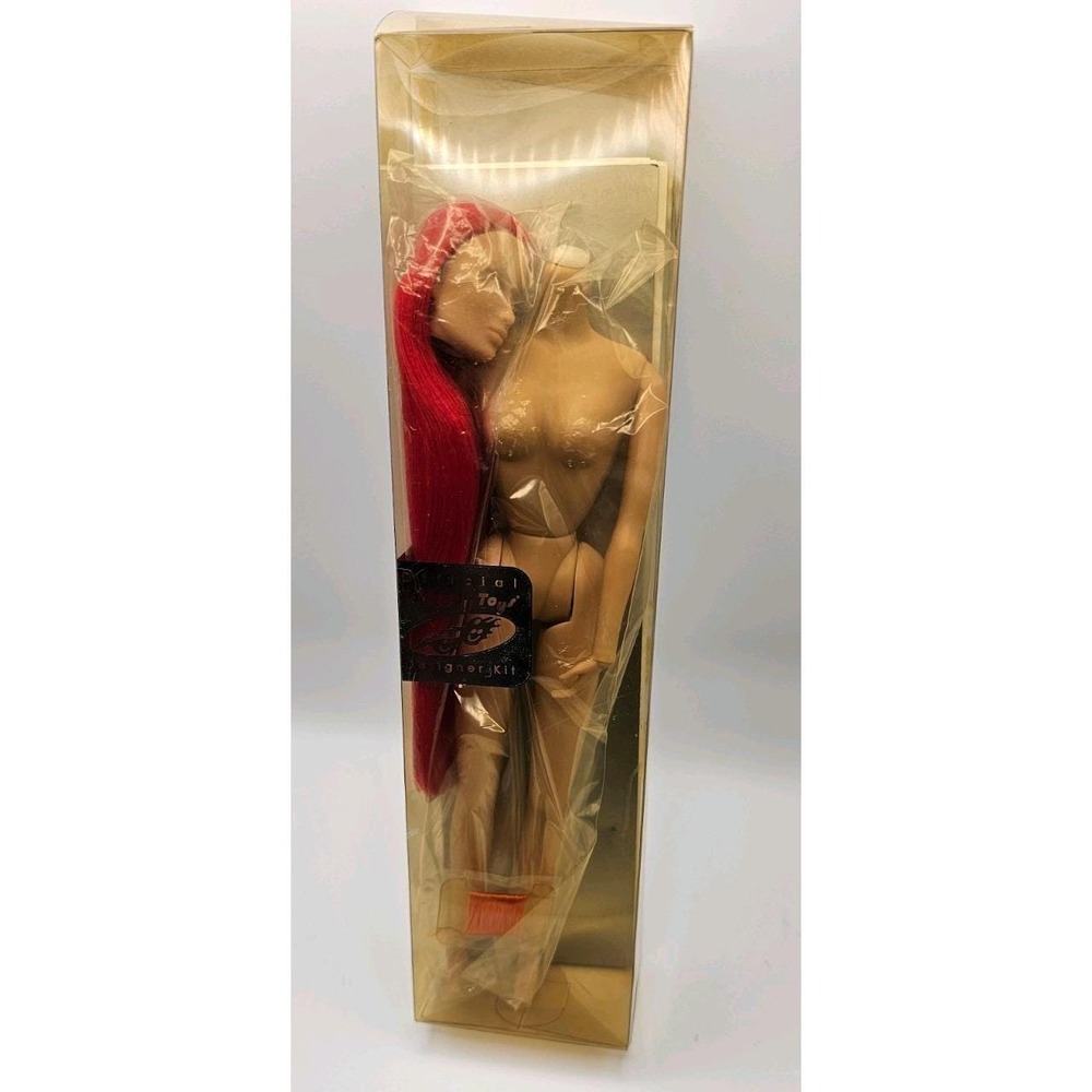 Official Integrity Toys Doll Design Kit Red Hair NOS NIB 2003 Vtg Barbie-like
